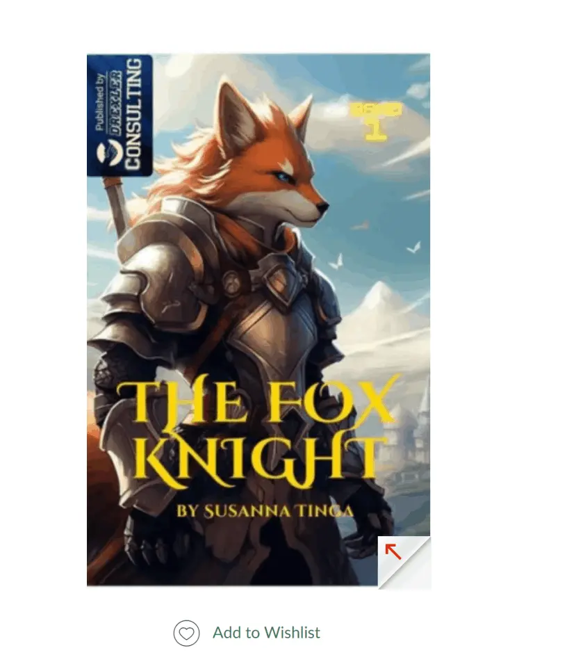 The Fox Knight on Barnes & Noble for sale as eBook